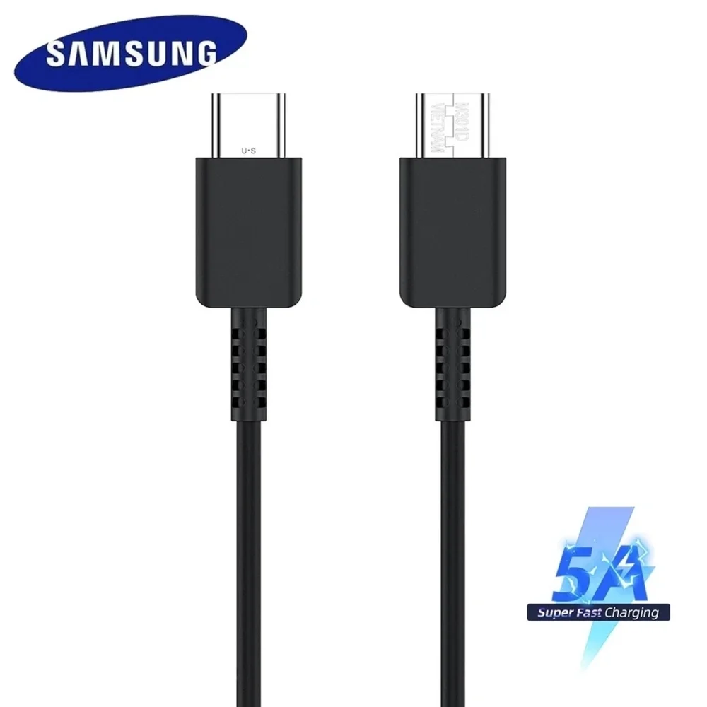 Original OEM Genuine Samsung Galaxy USB-C to USB-C 3ft Super Fast Charging